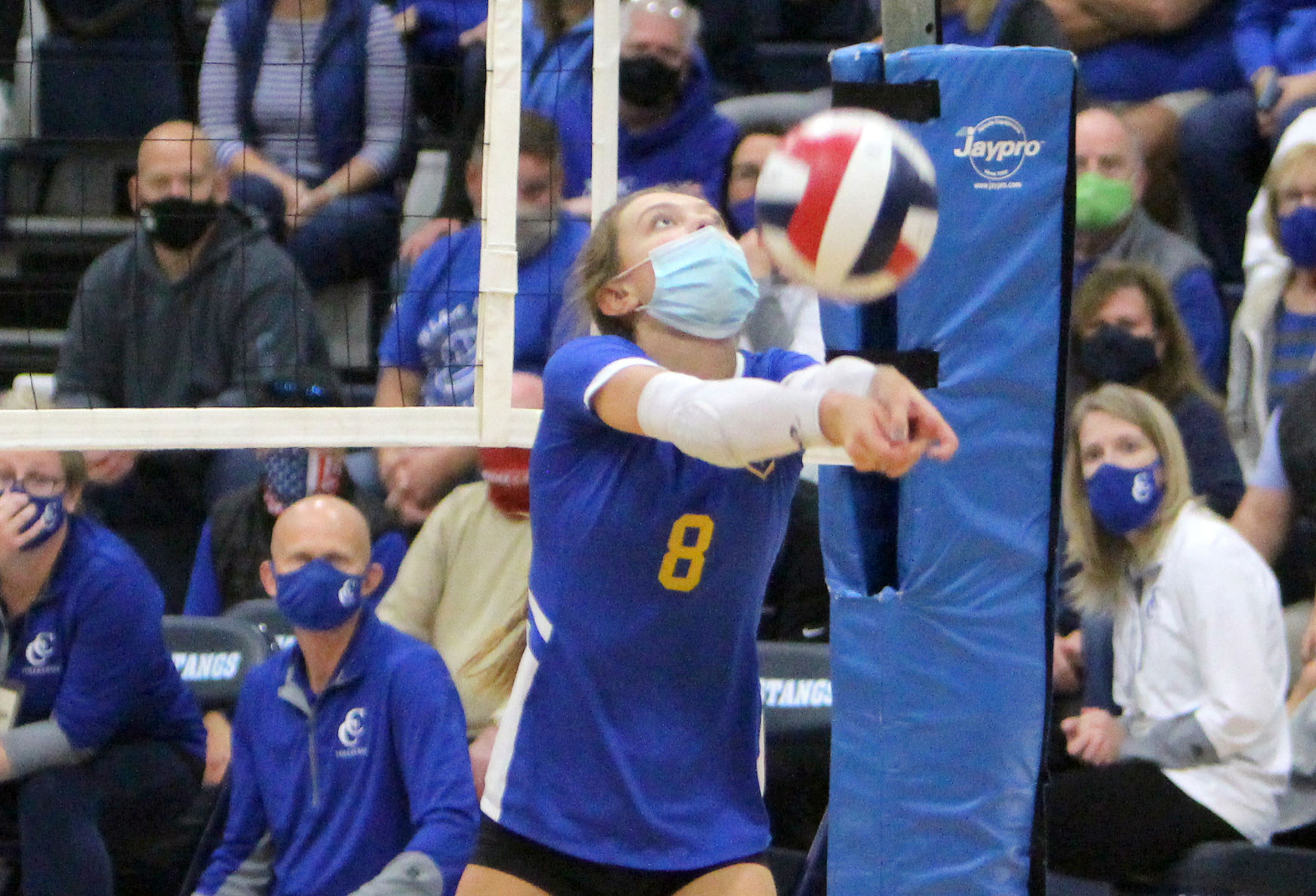 McDonell volleyball vs Catholic Central at Division 4 state championship 11-7-20